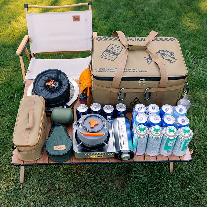 Heavy-Duty Large Capacity Camp - Camping Cooking Organizer review and price